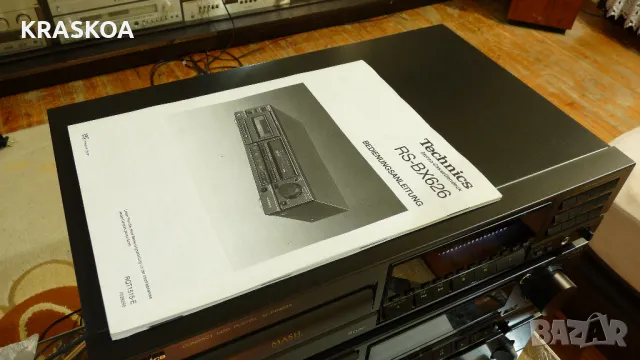 TECHNICS SU-VX600 & RS-BX626 & SL-PG420A, снимка 3 - Ресийвъри, усилватели, смесителни пултове - 47426985