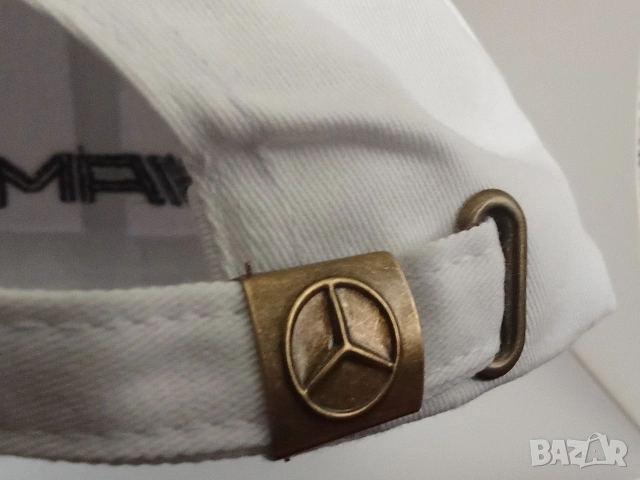 AMG Petronas Formula One Team F1 АМГ Мъжка лятна шапка с козирка бяла, снимка 5 - Шапки - 53993127