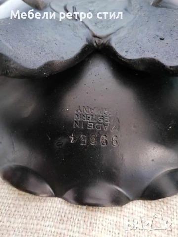 Винтидж свещник от ковано желязо с декоративни извити елементи. Подходящ за интериор., снимка 6 - Антикварни и старинни предмети - 53785130