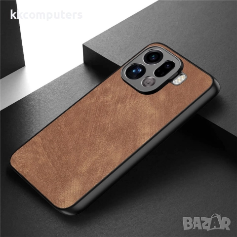 Защитен Ретро Кожен Калъф за Oppo Find X9 Pro 5G - PU кожа с винтидж текстура, TPU рамка, Вкл. Скрий, снимка 9 - Калъфи, кейсове - 52692521