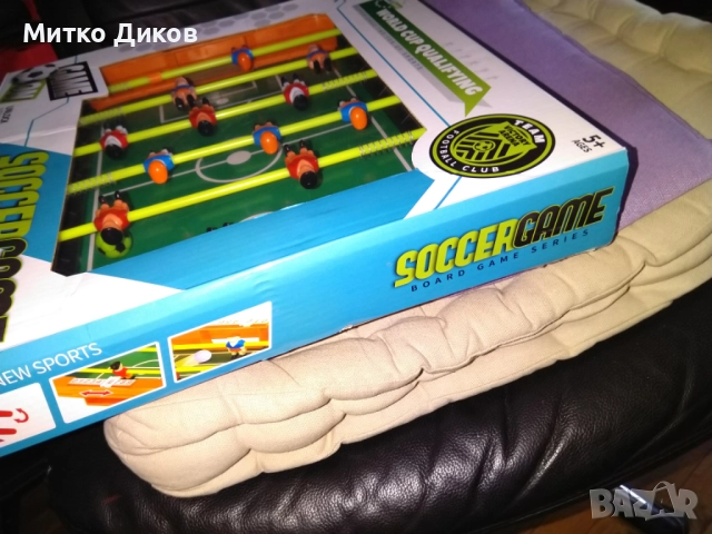 Интерактивна игра нова Джага, 43x6.5x42 см детски футболен двубой нов настолен, снимка 6 - Други - 52788722