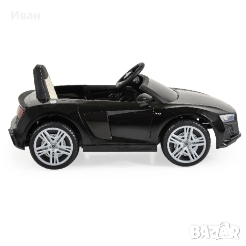 ТОП ЦЕНА!НОВО!Акумулаторна кола Audi R8 BLACK с 12V батерия,меки гуми, снимка 3 - Детски велосипеди, триколки и коли - 51740681