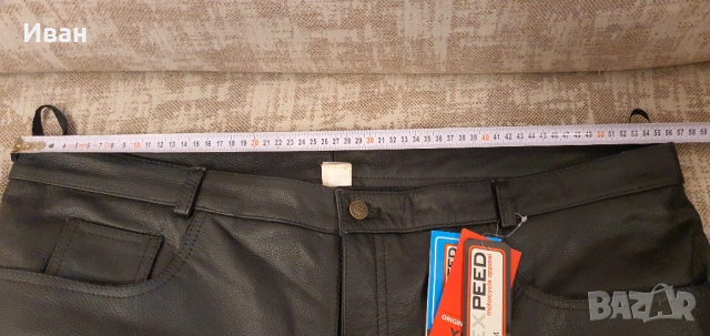 Кожен мото панталон, снимка 6 - Панталони - 54063134