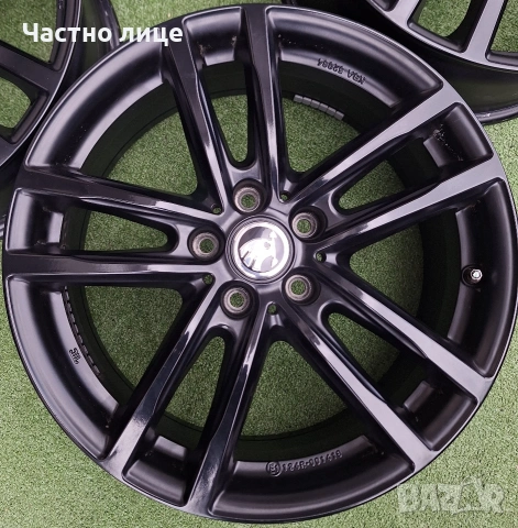 Продавам 4бр 18-ки джанти за Шкода Октавия, Супърб, Карок, Кодиак , снимка 4 - Гуми и джанти - 54090284