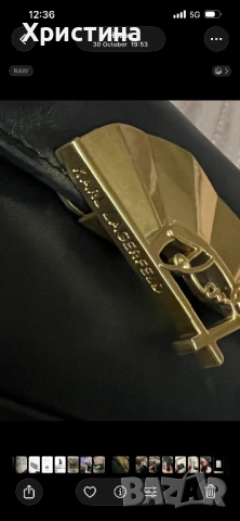 Дамска чанта Karl Lagerfeld , снимка 2 - Чанти - 52317845