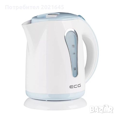 Кана за вода ECG RK 1022 Blue, 1100W, 1L, снимка 2 - Аксесоари за кухня - 45191449