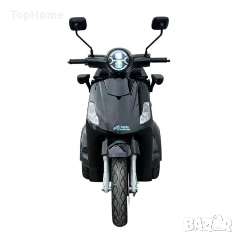  Електрическа Триколка FM1 1500W Черна , снимка 4 - Мотоциклети и мототехника - 42278200