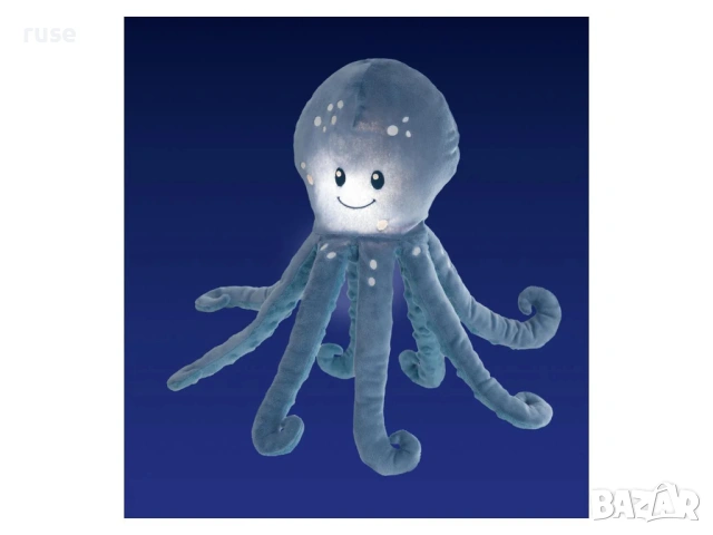 НОВИ! Детска нощна лампа плюшена играчка 2в1 с изваждаща се лампа 0+години, снимка 2 - Детски нощни лампи - 53988355