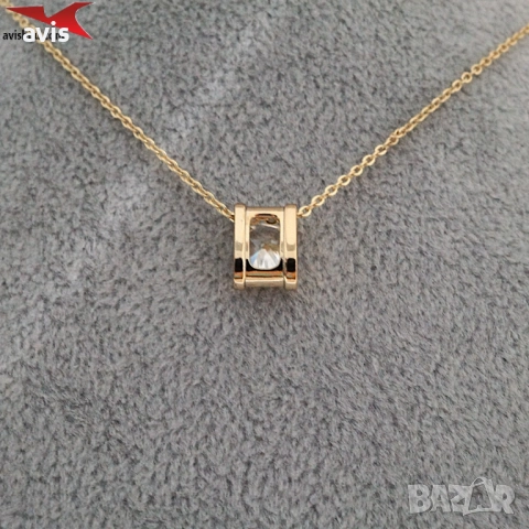 Колие с 14К златно покритие 274091, снимка 4 - Колиета, медальони, синджири - 52845104