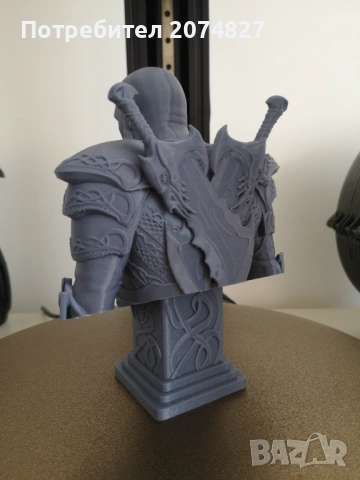 Фигурка Kratos (God of War) / Кратос статуетка, снимка 5 - Статуетки - 53279465