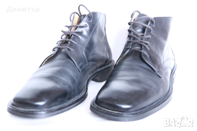 Мъжки черни боти SALAMANDER , снимка 2 - Мъжки боти - 51994139