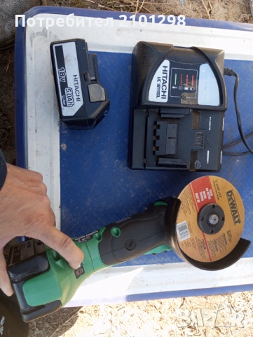 Ъглошлайф Хитачи  hikoki , снимка 7 - Ъглошлайфи - 54161241