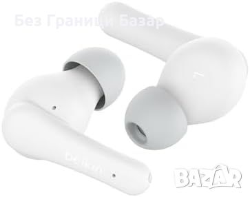 Нови Belkin Детски Bluetooth слушалки с микрофон - 28 часа, IPX5, 85dB, бели, снимка 2 - Bluetooth слушалки - 46751514