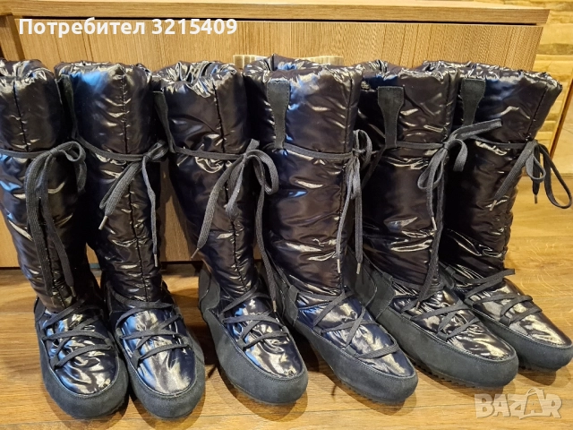 Нови италиански дамски зимни боти, ботуши, апрески 