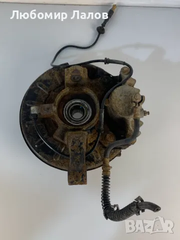 Преден десен шенкел лагер главина апарат диск Land Rover Freelander I (98-00)г., снимка 2 - Части - 50362842