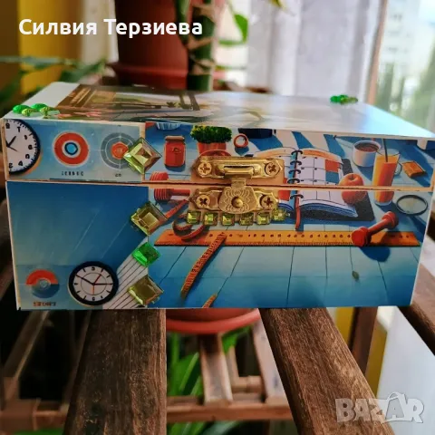 Ръчно изработена дървена кутия , снимка 2 - Декорация за дома - 50347176