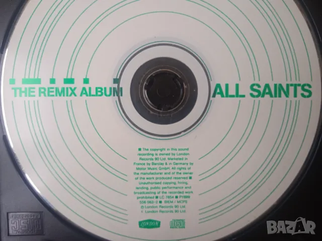 All Saints – The Remix Album - матричен диск музика, снимка 1 - CD дискове - 47004536