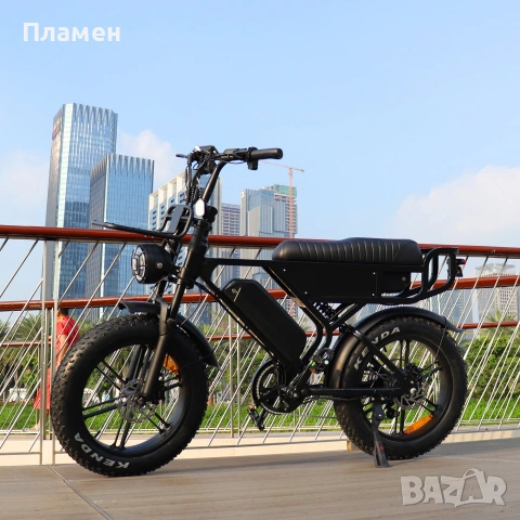 НОВО!! Електрически велосипед Vomo V90 Max 1000W 48V/28Ah 50км. ч. , снимка 4 - Велосипеди - 53270916