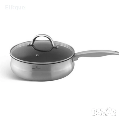 Комплект EDENBERG EB-2420M от 12части - неръждаема стомана с многослойно дъно за бързо, снимка 5 - Други - 53389305