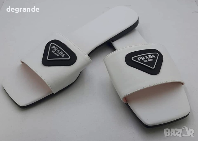 Дамски чехли Prada, снимка 2 - Чехли - 51475634
