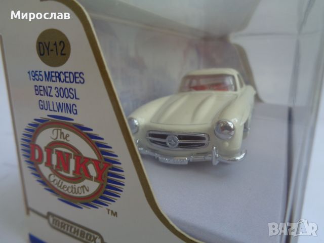 1:43 DINKY MATCHBOX MERCEDES BENZ 300 SL КОЛИЧКА МОДЕ, снимка 2 - Колекции - 46558374