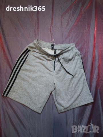 Adidas 3-Stripes French Terry  Къси Панталони/Мъжки  М/L, снимка 2 - Спортни дрехи, екипи - 45753632