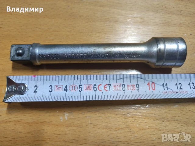 Удължение за вложки GEDORE #1990

, снимка 3 - Гедорета - 50745958