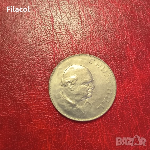 Великобритания 1 краун 1965 Чърчил