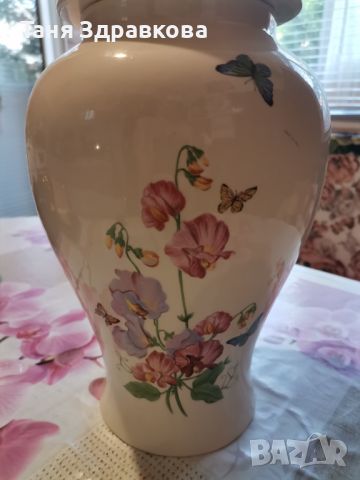 Голяма ваза с капаче, снимка 5 - Вази - 46213354
