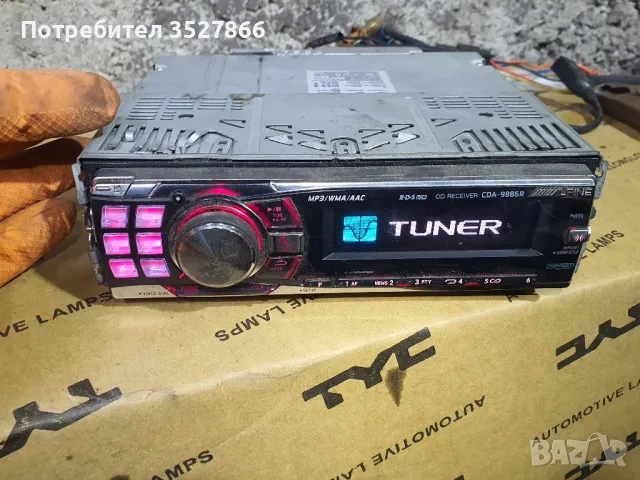 CD player ALPINE CDA-9886R USB, снимка 8 - Друга електроника - 48562689