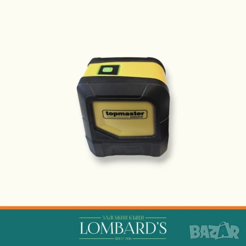 Лазерен нивелир Topmaster 1H1V 15м, N: 3163108, снимка 2 - Други инструменти - 53814829