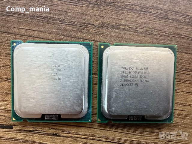 Процесор Intel Core 2 Duo E7400 2.8GHz LGA775, снимка 2 - Процесори - 45640611