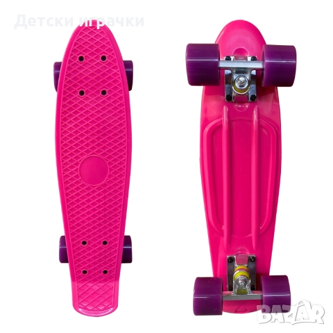 Пениборд розов, детски скейтборд
