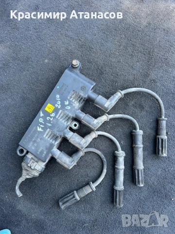 55200112. Запалителна бобина за Фиат Гранде пунто. Бензин 1.2 и 1.4