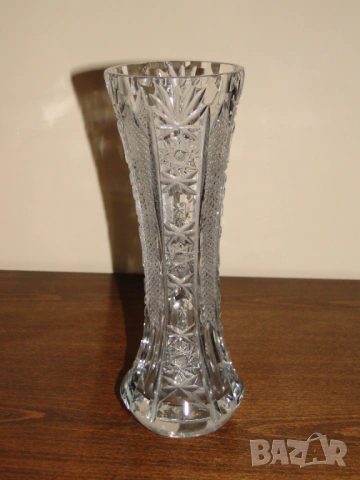 Кристална ваза, снимка 2 - Вази - 53144093