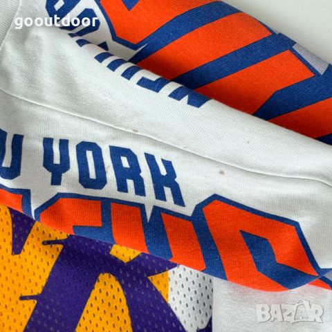 Дамска тениска Bershka NBA cropped T-Shirt - high rise, снимка 3 - Тениски - 46398649