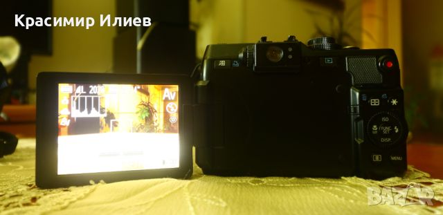 Фотокамера Canon Power Shot G1X, снимка 6 - Фотоапарати - 45356360