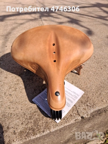 Продавам велоседалка естествена кожа, снимка 4 - Велосипеди - 53772659