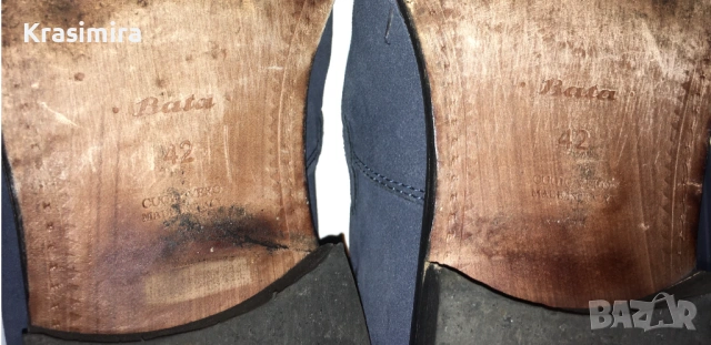 Мъжки мокасини BATA от Италия (Made In Italy), снимка 3 - Маратонки - 53225157