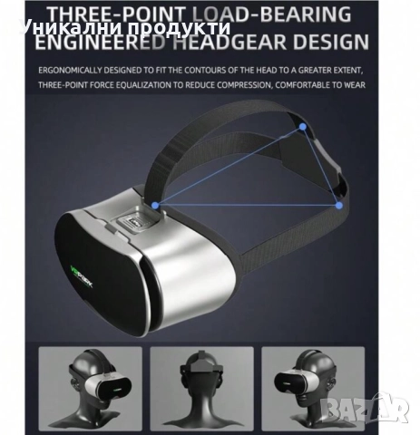 3D VR очила за виртуална реалност, снимка 2 - 3D VR очила за смартфон - 52822744