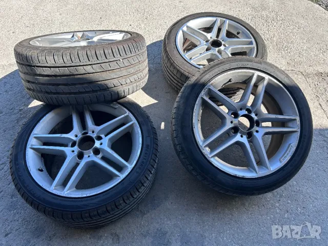 Джанти AMG 17" с гуми спортпакет Mercedes Benz W204 Original 5х112 