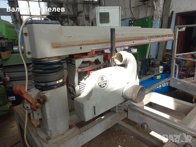 пендула тип радиал 1100мм. подрезвач,мотор 3,7 kw.-ITALY