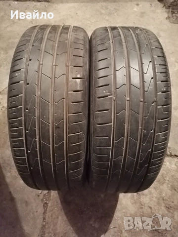 Продавам 2 броя летни гуми 205.55.16 на 1 сезон дот 2021 Hankook 