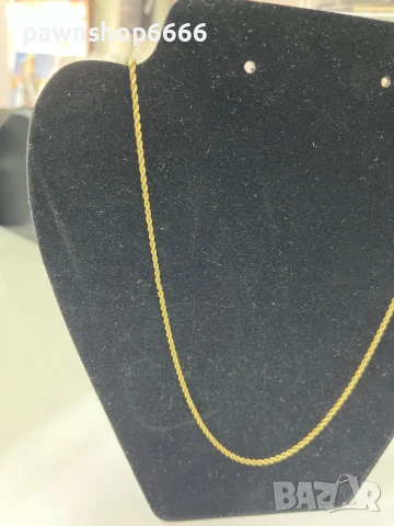 Златен синджир 14 К, снимка 3 - Колиета, медальони, синджири - 51217779