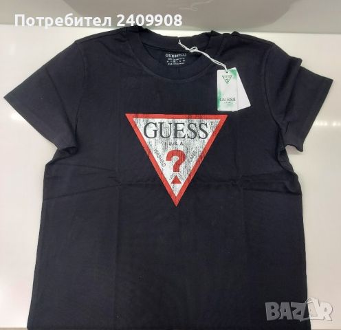 Оригинална тениска GUESS, размер М, снимка 6 - Тениски - 46183502