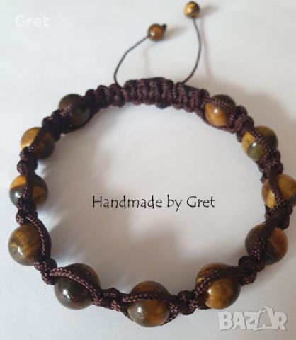 Ръчно изработени макраме гривни- Handmade macrame bracelets, снимка 2 - Гривни - 46550845