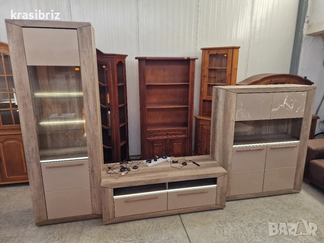 Модулна Секция с Лед Осветление-внос от Германия!