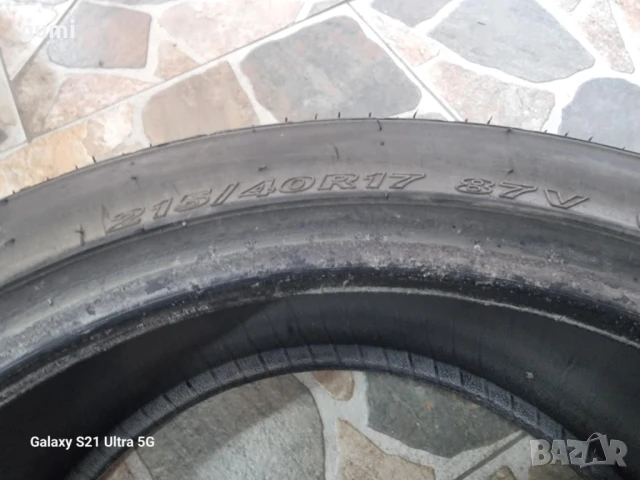 2бр зимни гуми 215/40/17 NEXEN L03199 , снимка 3 - Гуми и джанти - 50601966