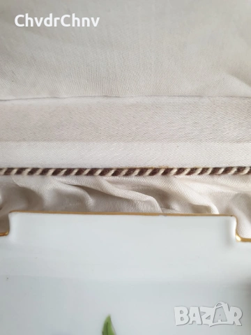 2бр Meissen чинии 10см/Майсен порцеланова чиния в кутия, снимка 14 - Други - 53950087