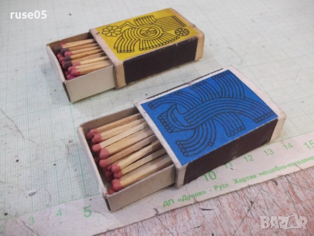 Лот от 2 бр. кибрита "Кибритена фабрика Костенец", снимка 3 - Колекции - 52184338